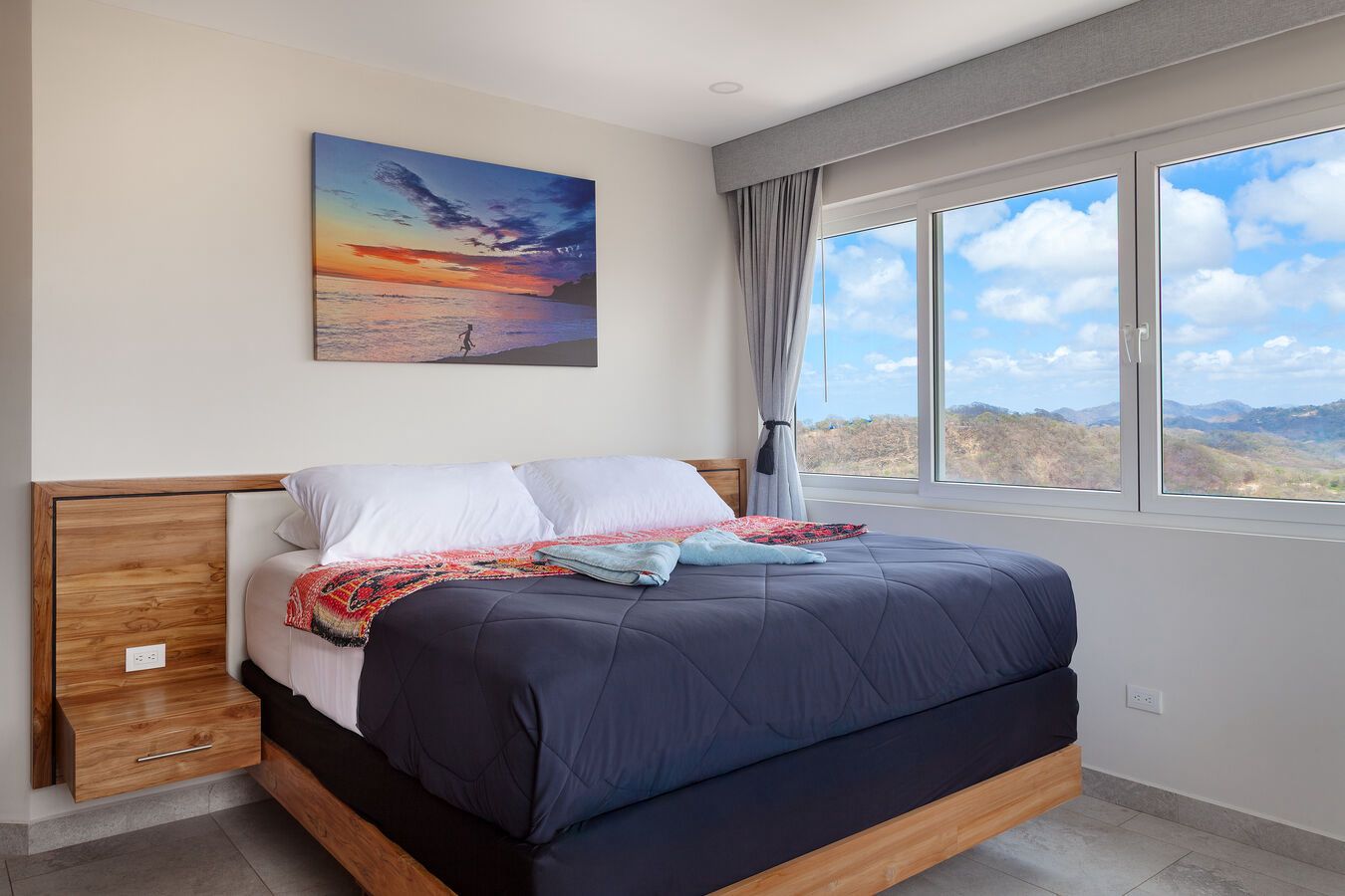 Bedroom with Mountain View