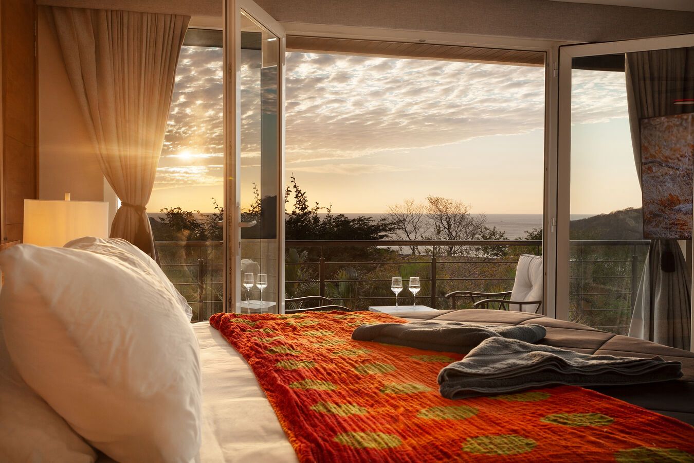 Bedroom Ocean Sunset View